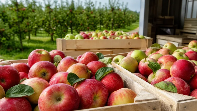 Apple harvest grading and fruit quality