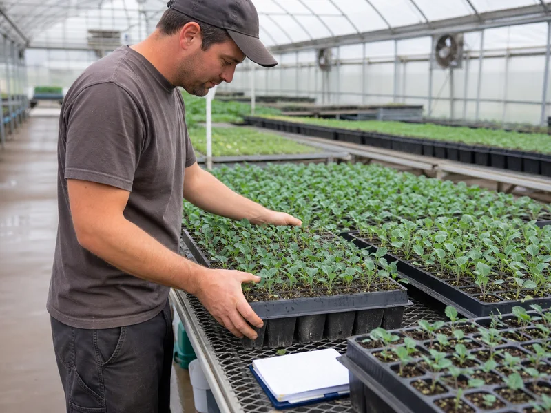 A Broccoli Tray Should Be Read in Groups Before It Goes to the Field