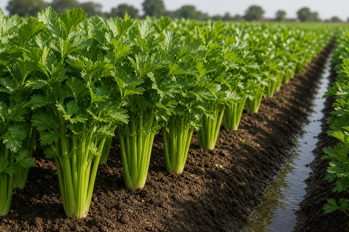 Celery growing reference image