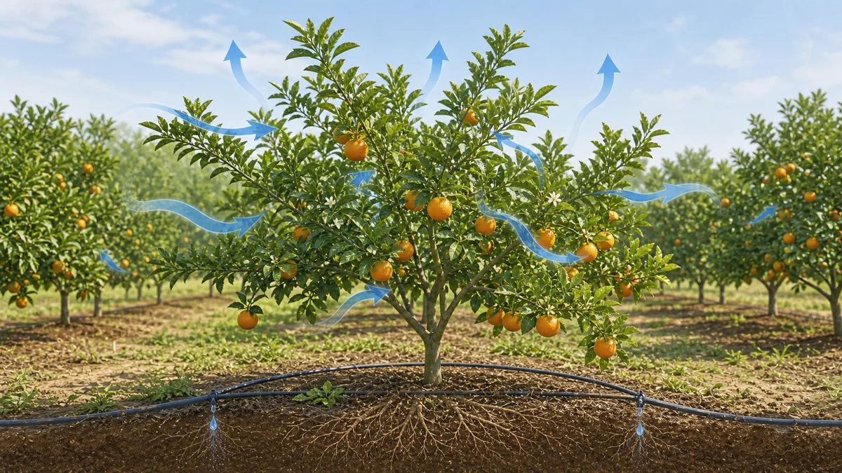 Citrus growing reference image