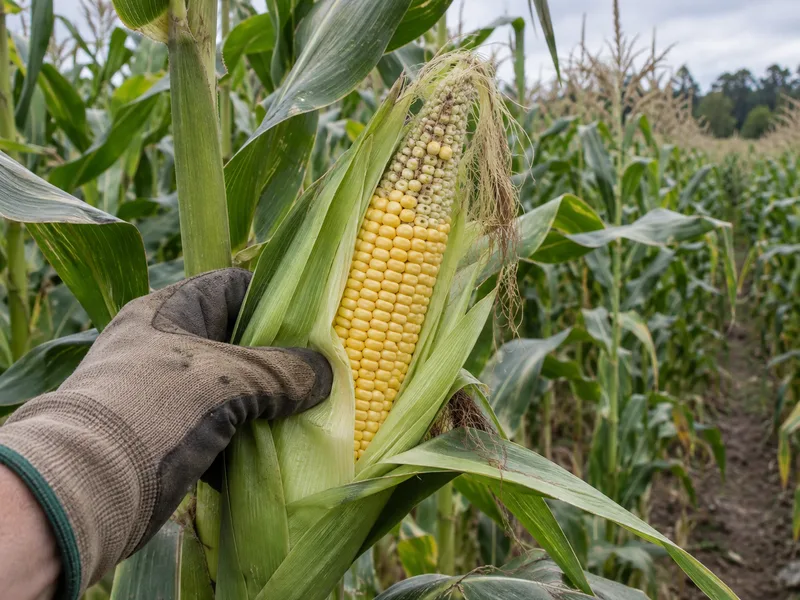 Missing Kernels on a Corn Ear: Pollination Gap or Early Kernel Loss?