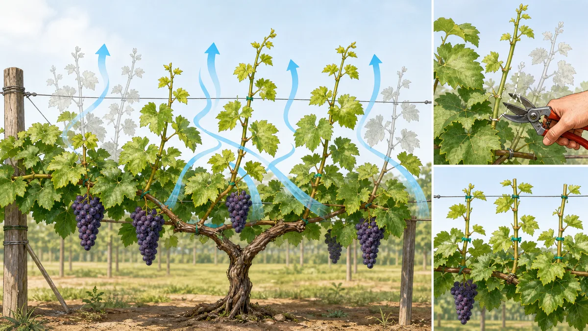 Grape growing reference image