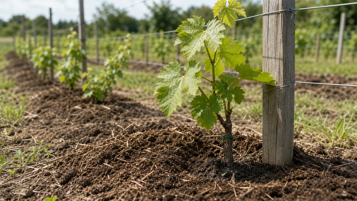 Grape growing reference image