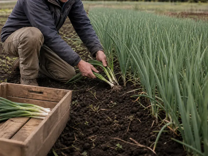 Harvest Green Onions by Following the Row, Not the Calendar