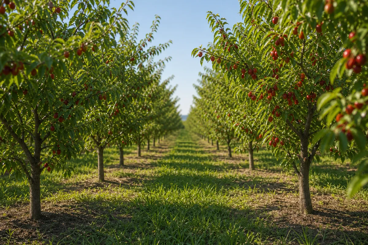 Jujube tree growing reference image