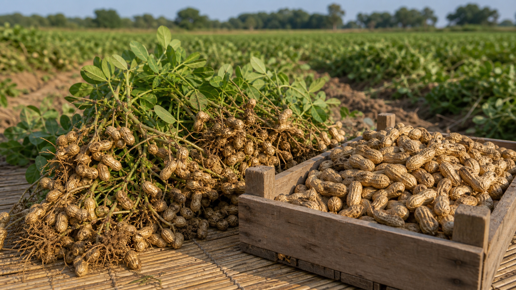 Peanut Harvest, Drying, and Sorting Guide for Better Pod Quality