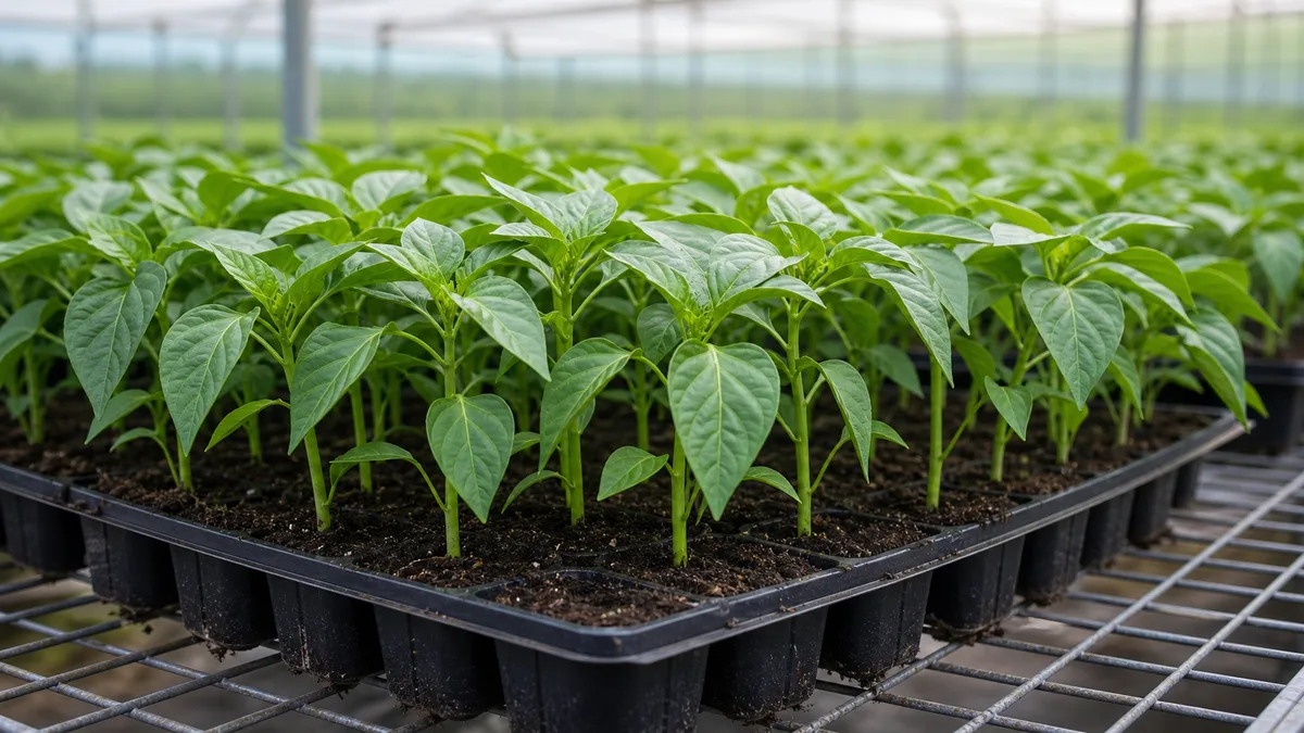 Pepper growing reference image