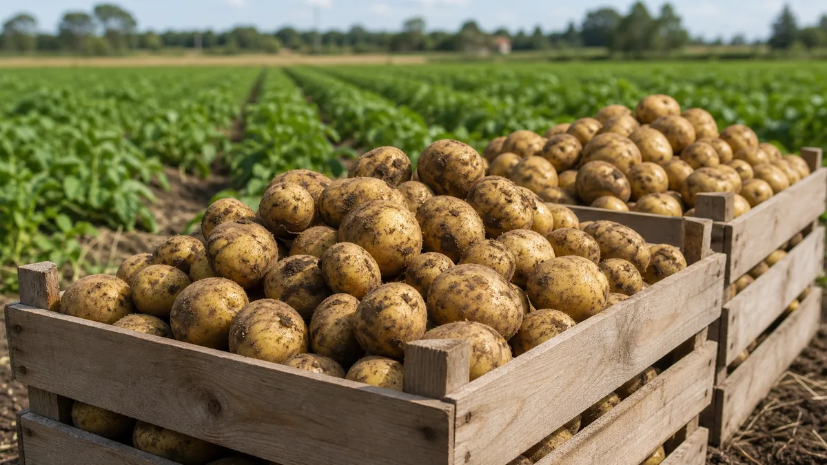 Potato growing reference image