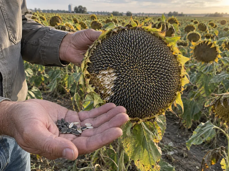 The Sunflower Head Looks Full. Are the Seeds Actually Filled?