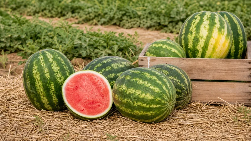 Watermelon harvest quality and mature fruit checks